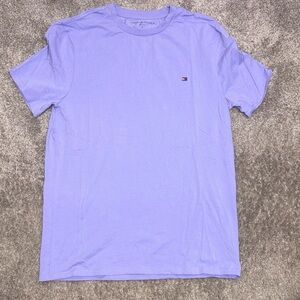 Tommy Hilfiger Men’s Lavender Crew Neck Short Sleeve Tee